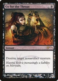 Go for the Throat - FNM Promos - Magic: The Gathering card