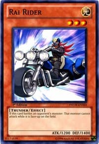 Rai Rider - Photon Shockwave - YuGiOh card