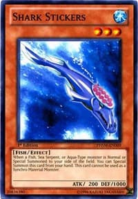 Shark Stickers - Photon Shockwave - YuGiOh card