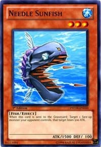 Needle Sunfish - Photon Shockwave - YuGiOh card