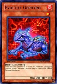 Evoltile Gephyro - Photon Shockwave - YuGiOh card