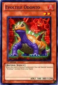 Evoltile Odonto - Photon Shockwave - YuGiOh card