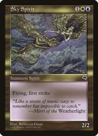 Sky Spirit - Tempest - Magic: The Gathering card