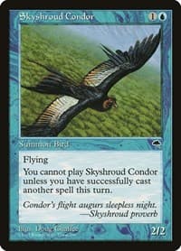 Skyshroud Condor - Tempest - Magic: The Gathering card