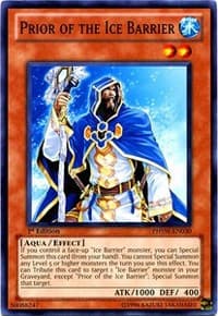Prior of the Ice Barrier - Photon Shockwave - YuGiOh card