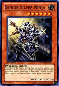 Senior Silver Ninja - Photon Shockwave - YuGiOh card