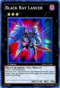 Black Ray Lancer - Photon Shockwave - YuGiOh card