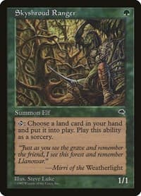 Skyshroud Ranger - Tempest - Magic: The Gathering card
