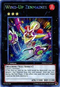 Wind-Up Zenmaines - Photon Shockwave - YuGiOh card
