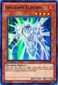 Sergeant Electro - Photon Shockwave - YuGiOh card