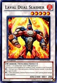 Laval Dual Slasher - Photon Shockwave - YuGiOh card