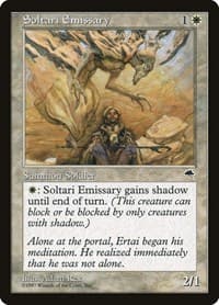 Soltari Emissary - Tempest - Magic: The Gathering card