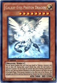 Galaxy-Eyes Photon Dragon (Ghost Rare) - Photon Shockwave - YuGiOh card