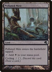 Polluted Mire - Premium Deck Series: Graveborn - Magic: The Gathering card
