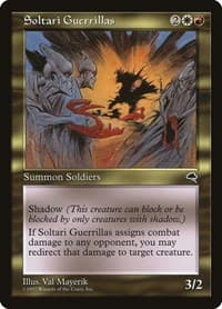 Soltari Guerrillas - Tempest - Magic: The Gathering card