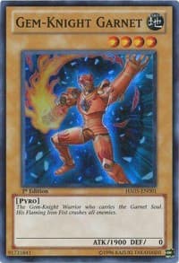 Gem-Knight Garnet - Hidden Arsenal 5: Steelswarm Invasion - YuGiOh card