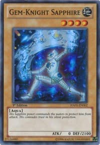 Gem-Knight Sapphire - Hidden Arsenal 5: Steelswarm Invasion - YuGiOh card