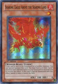 Soaring Eagle Above the Searing Land - Hidden Arsenal 5: Steelswarm Invasion - YuGiOh card