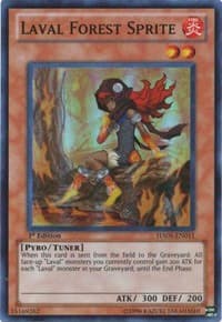 Laval Forest Sprite - Hidden Arsenal 5: Steelswarm Invasion - YuGiOh card