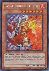 Laval Judgment Lord - Hidden Arsenal 5: Steelswarm Invasion - YuGiOh card