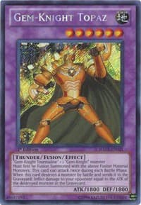 Gem-Knight Topaz - Hidden Arsenal 5: Steelswarm Invasion - YuGiOh card