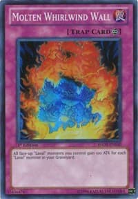 Molten Whirlwind Wall - Hidden Arsenal 5: Steelswarm Invasion - YuGiOh card