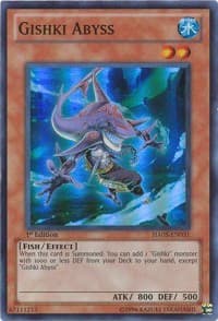Gishki Abyss - Hidden Arsenal 5: Steelswarm Invasion - YuGiOh card
