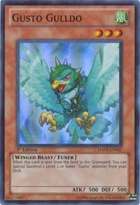 Gusto Gulldo - Hidden Arsenal 5: Steelswarm Invasion - YuGiOh card