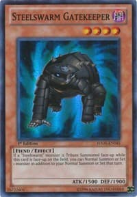 Steelswarm Gatekeeper - Hidden Arsenal 5: Steelswarm Invasion - YuGiOh card