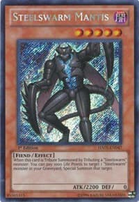 Steelswarm Mantis - Hidden Arsenal 5: Steelswarm Invasion - YuGiOh card