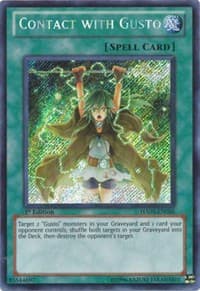 Contact with Gusto - Hidden Arsenal 5: Steelswarm Invasion - YuGiOh card