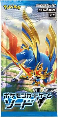 Sword Booster Pack - S1W: Sword - Pokemon Japan card