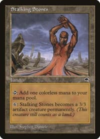 Stalking Stones - Tempest - Magic: The Gathering card