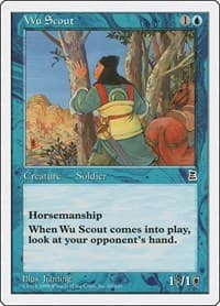 Wu Scout - Portal Three Kingdoms - Magic: The Gathering card