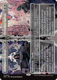 Dollmaker's Shop // Porcelain Gallery (Borderless) - Duskmourn: House of Horror - Magic: The Gathering card