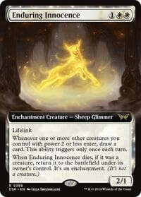 Enduring Innocence (Extended Art) - Duskmourn: House of Horror - Magic: The Gathering card