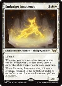 Enduring Innocence - Duskmourn: House of Horror - Magic: The Gathering card