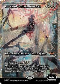 Overlord of the Mistmoors (Showcase) (Fracture Foil) - Duskmourn: House of Horror - Magic: The Gathering card