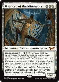Overlord of the Mistmoors - Duskmourn: House of Horror - Magic: The Gathering card