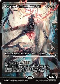 Overlord of the Mistmoors (Showcase) - Duskmourn: House of Horror - Magic: The Gathering card