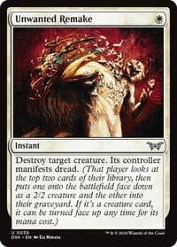 Unwanted Remake - Duskmourn: House of Horror - Magic: The Gathering card