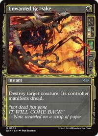 Unwanted Remake (Showcase) - Duskmourn: House of Horror - Magic: The Gathering card