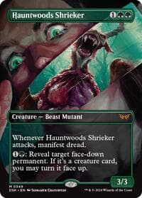 Hauntwoods Shrieker (Borderless) - Duskmourn: House of Horror - Magic: The Gathering card