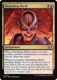Disturbing Mirth - Duskmourn: House of Horror - Magic: The Gathering card
