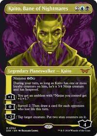Kaito, Bane of Nightmares (Showcase) - Duskmourn: House of Horror - Magic: The Gathering card