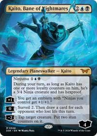 Kaito, Bane of Nightmares (Borderless) - Duskmourn: House of Horror - Magic: The Gathering card