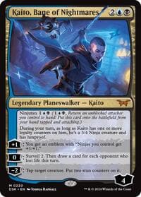 Kaito, Bane of Nightmares - Duskmourn: House of Horror - Magic: The Gathering card
