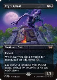 Crypt Ghast (Borderless) - Commander: Duskmourn: House of Horror - Magic: The Gathering card