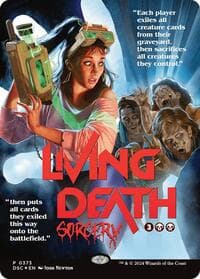 Living Death (Showcase) - Commander: Duskmourn: House of Horror - Magic: The Gathering card