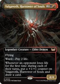 Valgavoth, Harrower of Souls (Borderless) - Commander: Duskmourn: House of Horror - Magic: The Gathering card